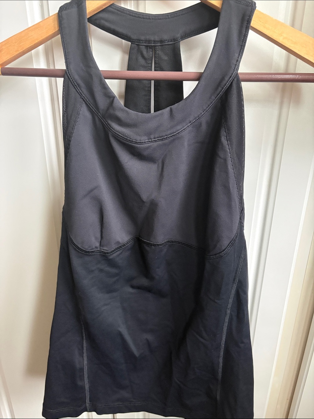 Lululemon Black Racerback Athletic Tank